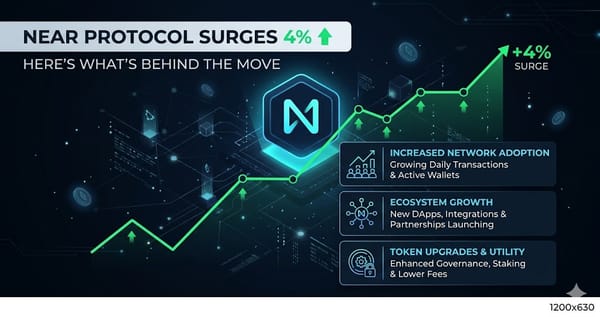 NEAR Protocol Surges 4% Heres Whats Behind the Move