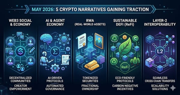 5 Crypto Narratives Gaining Traction in May 2026