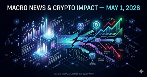 Macro News Crypto Impact May 1 2026