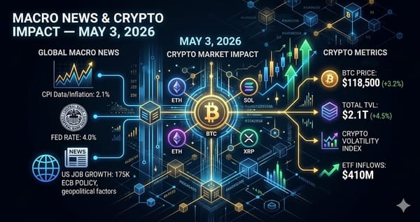 Macro News Crypto Impact May 3 2026