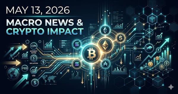 Macro News Crypto Impact May 13 2026
