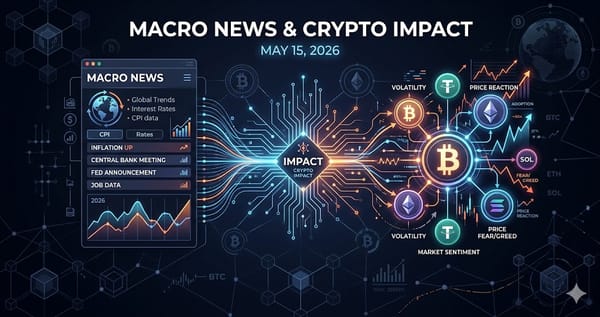 Macro News Crypto Impact May 15 2026