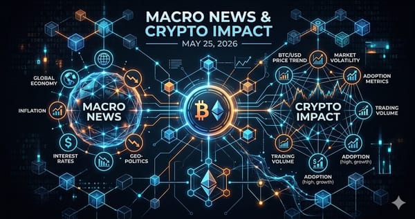 Macro News Crypto Impact May 25 2026