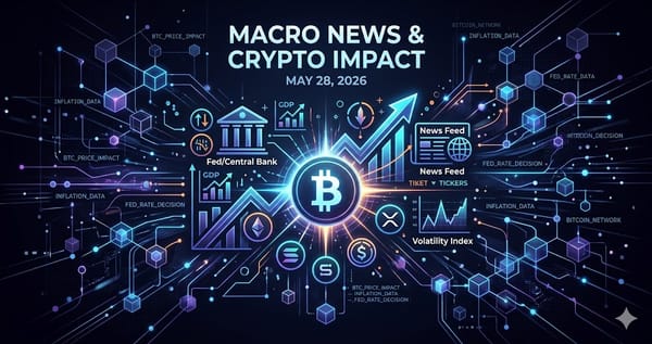 Macro News Crypto Impact May 28 2026