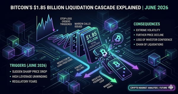 Bitcoins $1.85 Billion Liquidation Cascade Explained June 2026