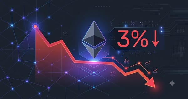 Ethereum Drops 3% Heres Whats Behind the Move