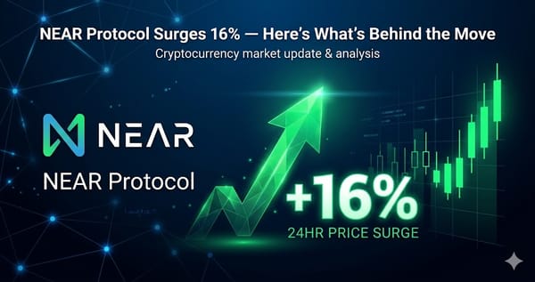 NEAR Protocol Surges 16% Heres Whats Behind the Move