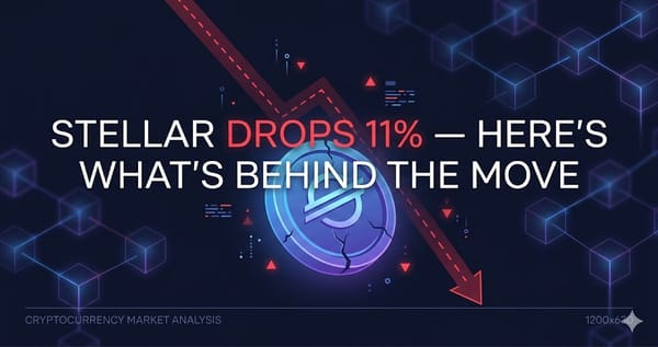 Stellar Drops 11% Heres Whats Behind the Move