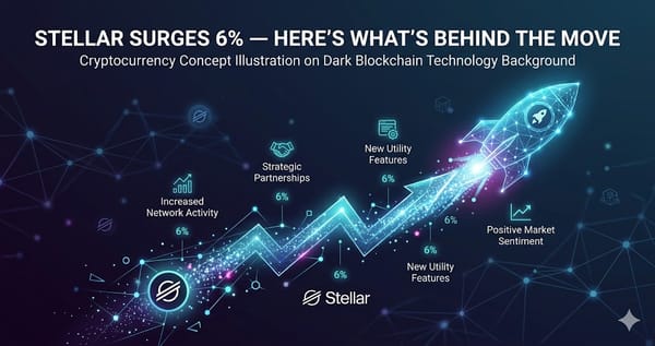 Stellar Surges 6% Heres Whats Behind the Move