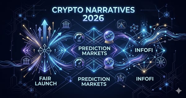Crypto Narratives 2026 Fair Launch Prediction Markets and InfoFi Emerge