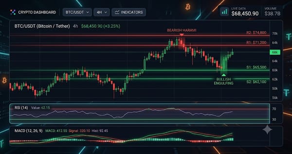 BTC at $61,048 Hits Oversold Territory (RSI 20) — TA Report