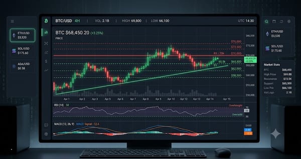 BTC at $62,172 Hits Oversold Territory (RSI 24) — TA Report