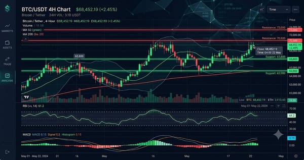 Crypto in Extreme Fear (18) — BTC at $64,250 Technical Analysis