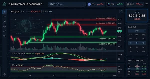 Crypto in Extreme Fear (15) — BTC at $59,458 Technical Analysis