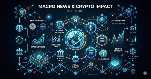 Macro News Crypto Impact June 1 2026