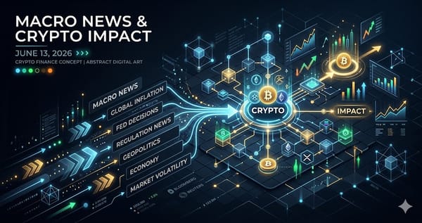 Macro News Crypto Impact June 13 2026