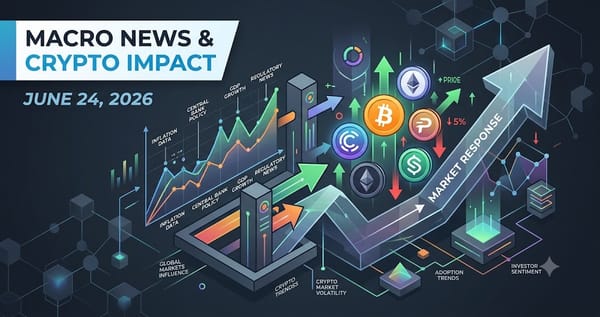 Macro News Crypto Impact June 24 2026
