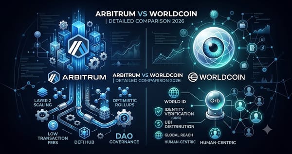 Arbitrum vs Worldcoin Detailed Comparison 2026