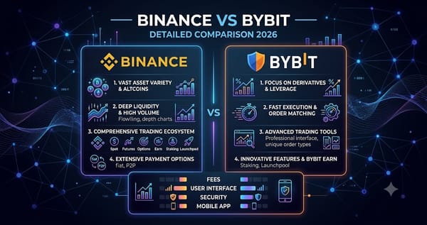 Binance vs Bybit Detailed Comparison 2026