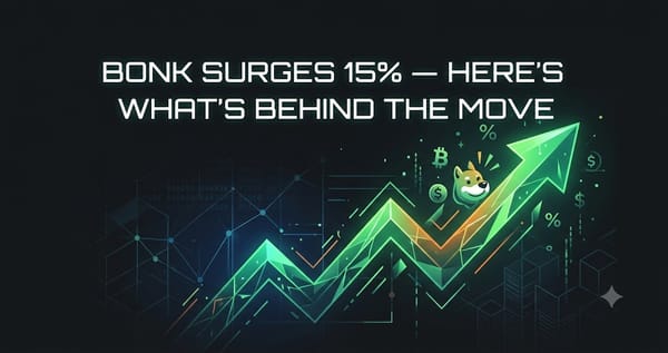 Bonk Surges 15% Heres Whats Behind the Move
