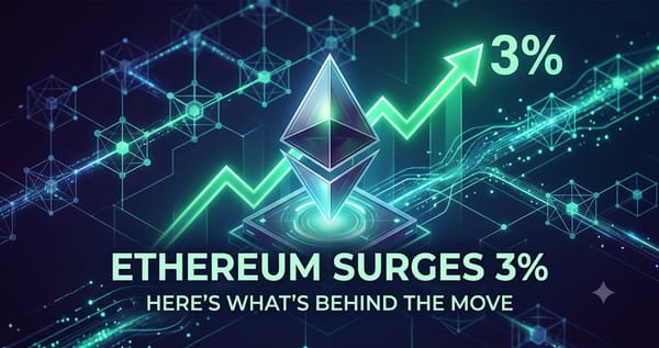 Ethereum Surges 3% Heres Whats Behind the Move