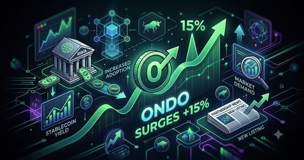 Ondo Surges 15% Heres Whats Behind the Move