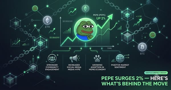 Pepe Surges 2% Heres Whats Behind the Move