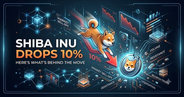 Shiba Inu Drops 10% Heres Whats Behind the Move