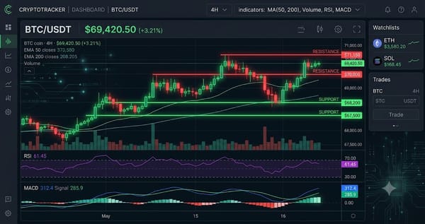 BTC at $65,870 — Daily Crypto Technical Analysis (July 21, 2026)