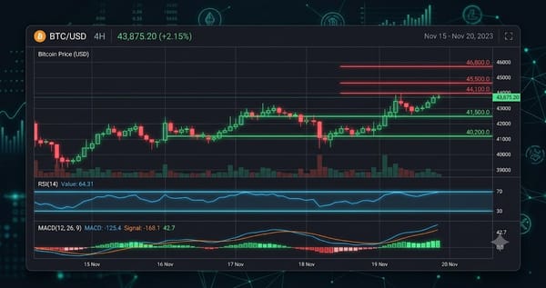 BTC at $64,020 — Daily Crypto Technical Analysis (July 25, 2026)