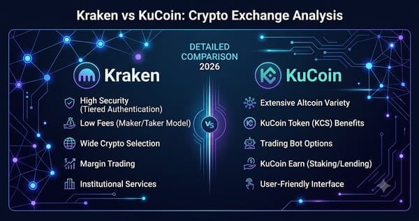 Kraken vs KuCoin Detailed Comparison 2026