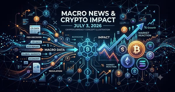 Macro News Crypto Impact July 3 2026