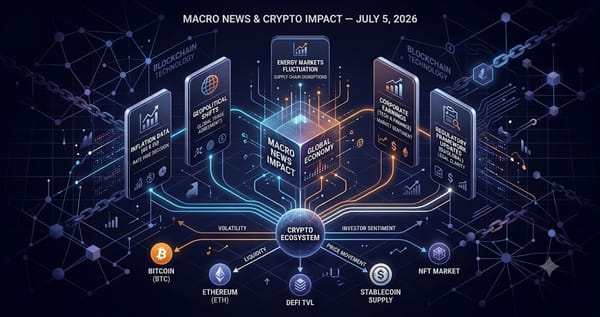 Macro News Crypto Impact July 5 2026