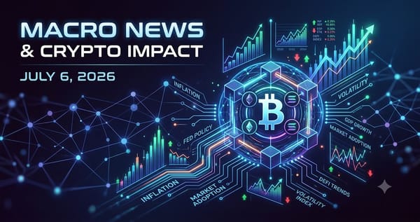 Macro News Crypto Impact July 6 2026