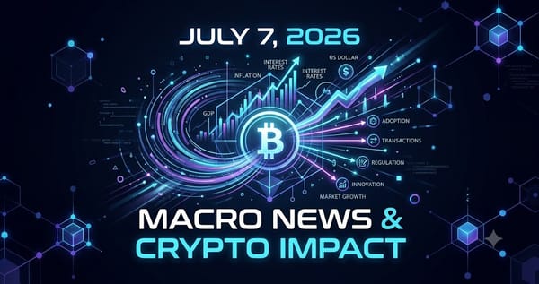 Macro News Crypto Impact July 7 2026