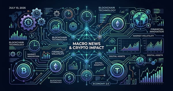 Macro News Crypto Impact July 10 2026
