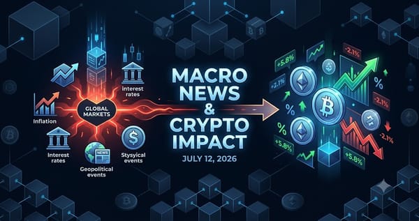 Macro News Crypto Impact July 12 2026