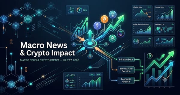 Macro News Crypto Impact July 27 2026