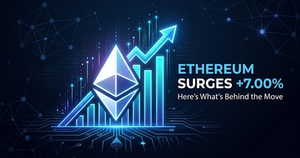 Ethereum Surges 7% Heres Whats Behind the Move