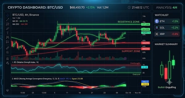 BTC Holds $64,822 as Bulls Build Momentum — Daily TA Report