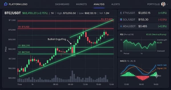 BTC at $65,008 — Daily Crypto Technical Analysis (August 8, 2026)