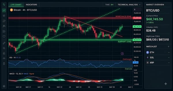 BTC Tests $63,760 Support Under Selling Pressure — Daily TA
