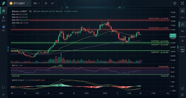 BTC at $80,720 Enters Overbought Zone (RSI 88) — TA Report