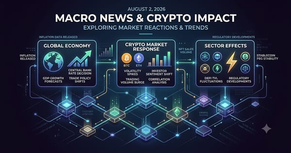 Macro News Crypto Impact August 2 2026