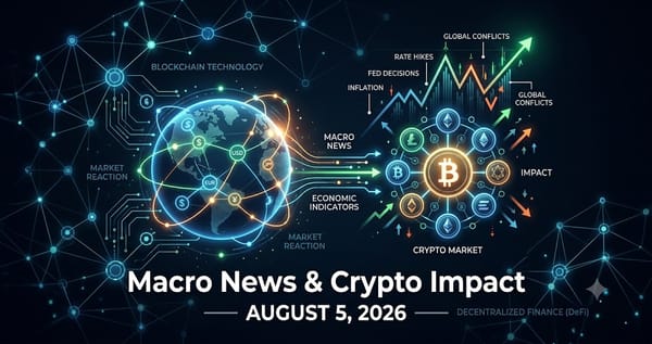 Macro News Crypto Impact August 5 2026