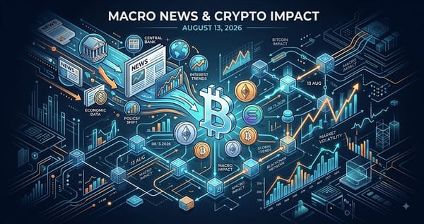 Macro News Crypto Impact August 13 2026