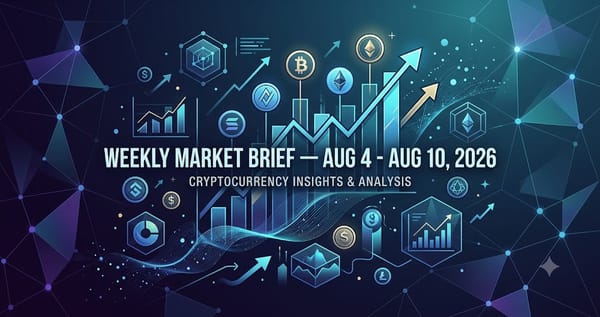 Weekly Market Brief — Aug 4 - Aug 10, 2026