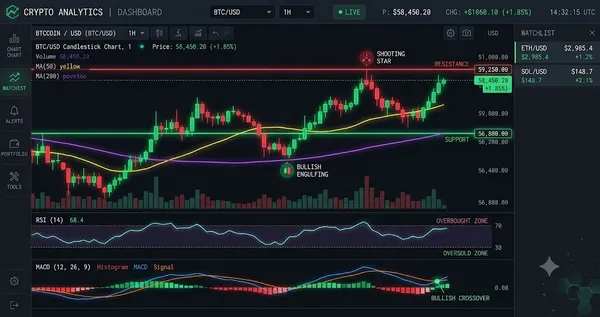 BTC at $64,209 — Daily Crypto Technical Analysis (July 31, 2026)