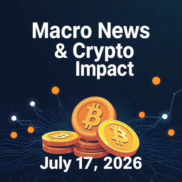 Macro News Crypto Impact July 17 2026