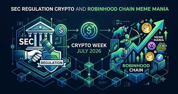 SEC Regulation Crypto and Robinhood Chain Meme Mania Crypto Week July 2026